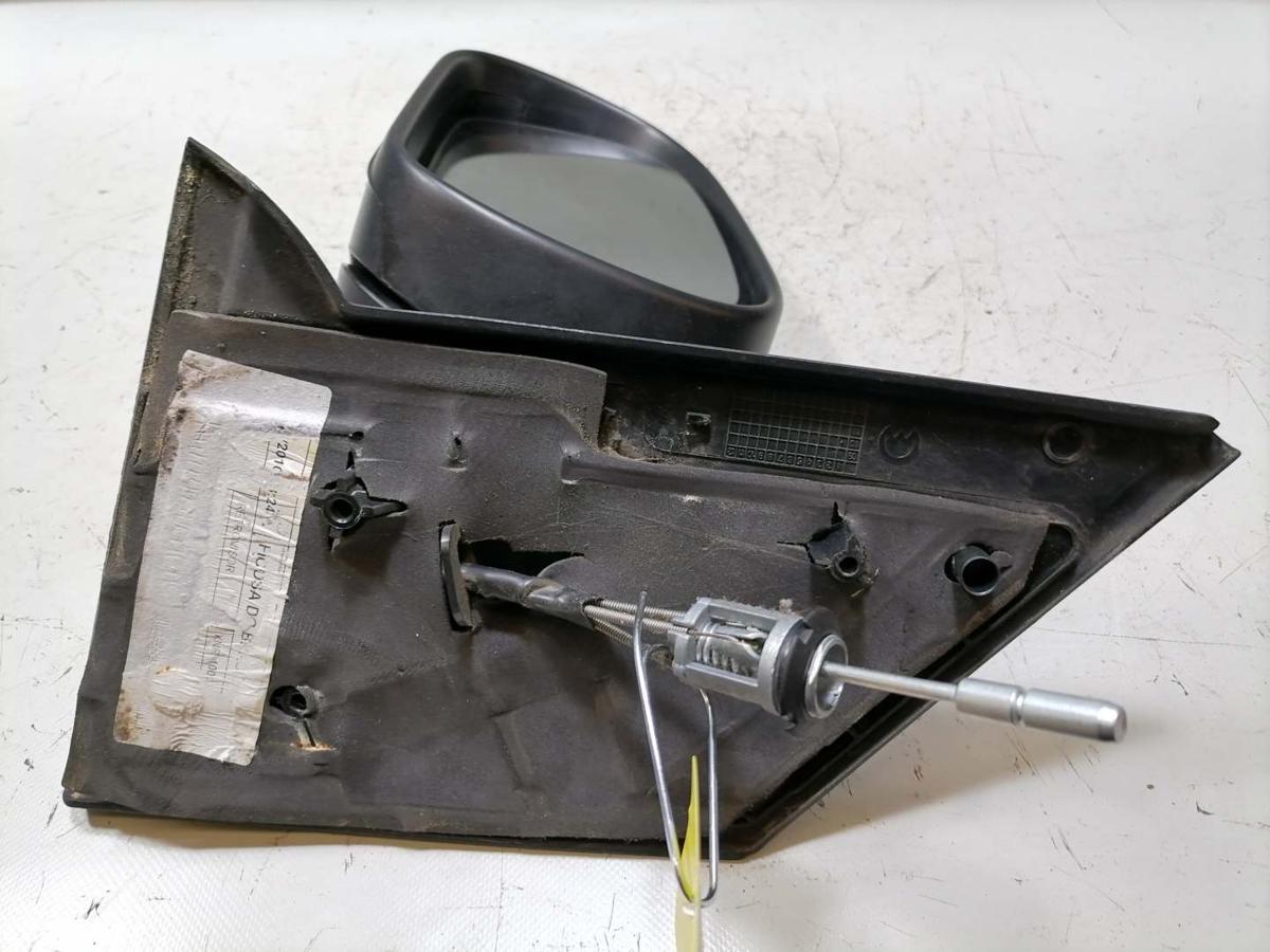 VW Fox original Au&szlig;enspiegel links manuell verstellbar LB9A Candyweiss Bj.2010